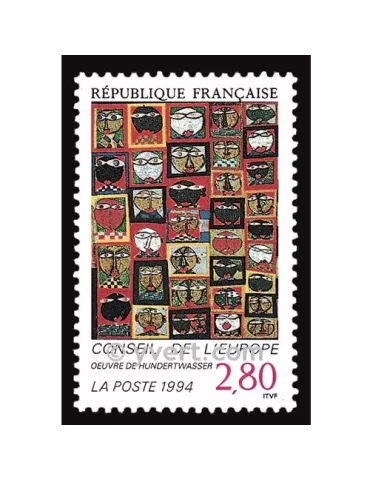 n° 112 -  Timbre France De service