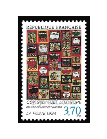 n° 113 -  Timbre France De service