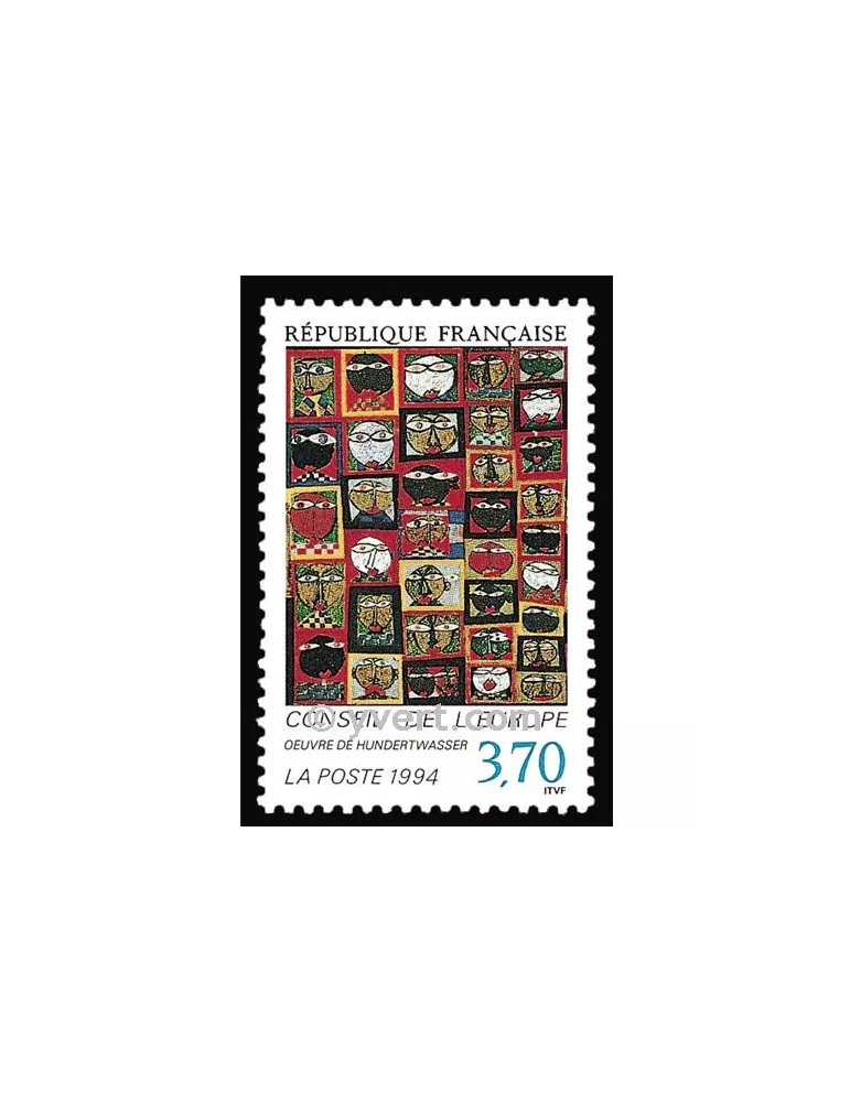 n° 113 -  Timbre France De service