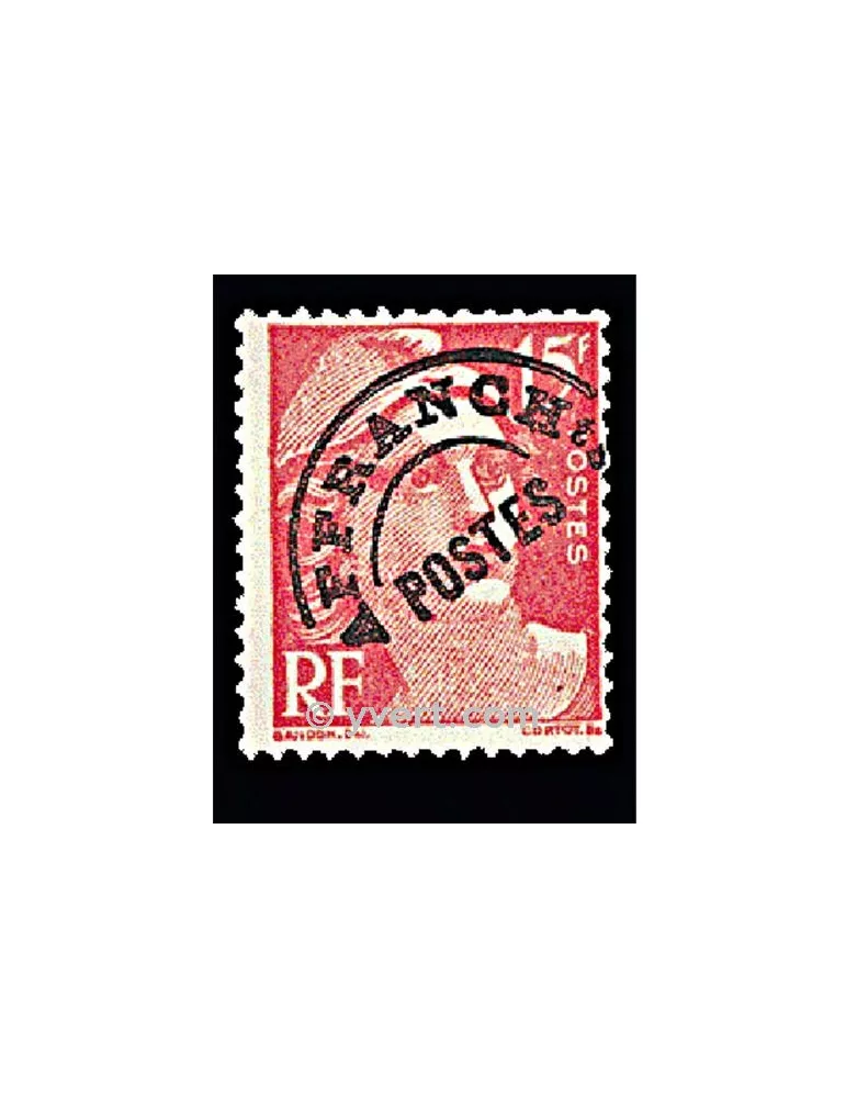 n° 104 - Timbre France Préoblitérés