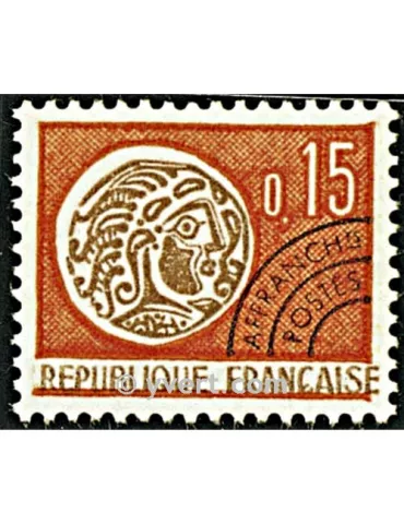 n° 124 - Timbre France Préoblitérés