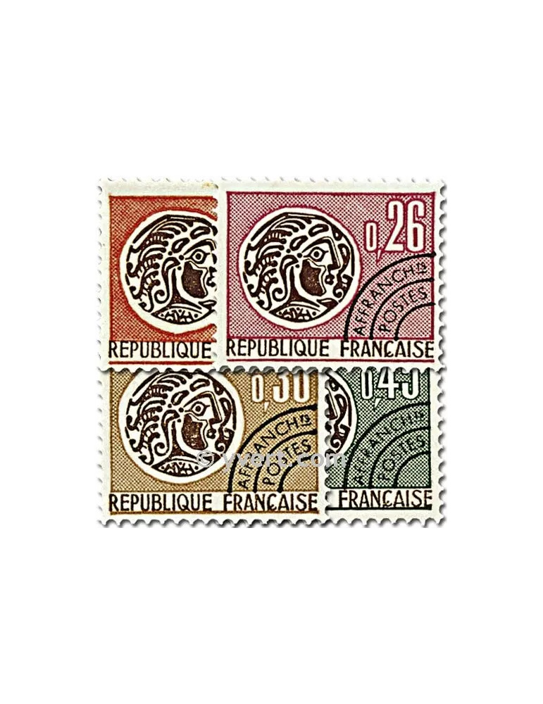 n° 130/133 - Timbre France Préoblitérés