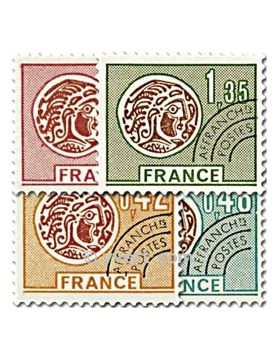 n° 134/137 - Timbre France Préoblitérés