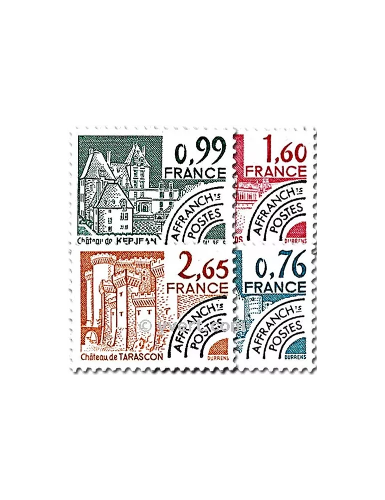 n° 166/169 - Timbre France Préoblitérés