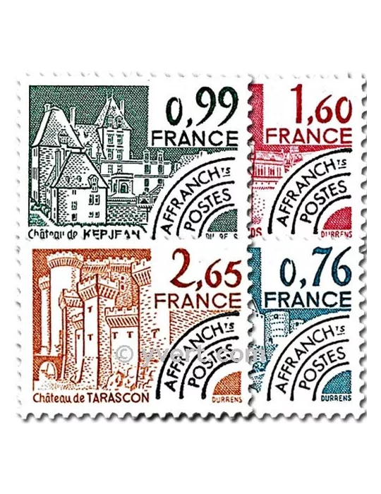 n° 166/169 - Timbre France Préoblitérés