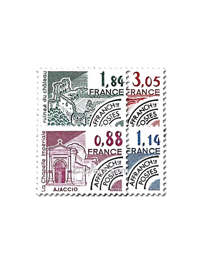 n° 170/173 - Timbre France Préoblitérés