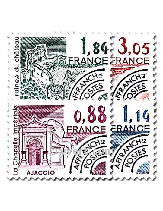n° 170/173 - Timbre France Préoblitérés