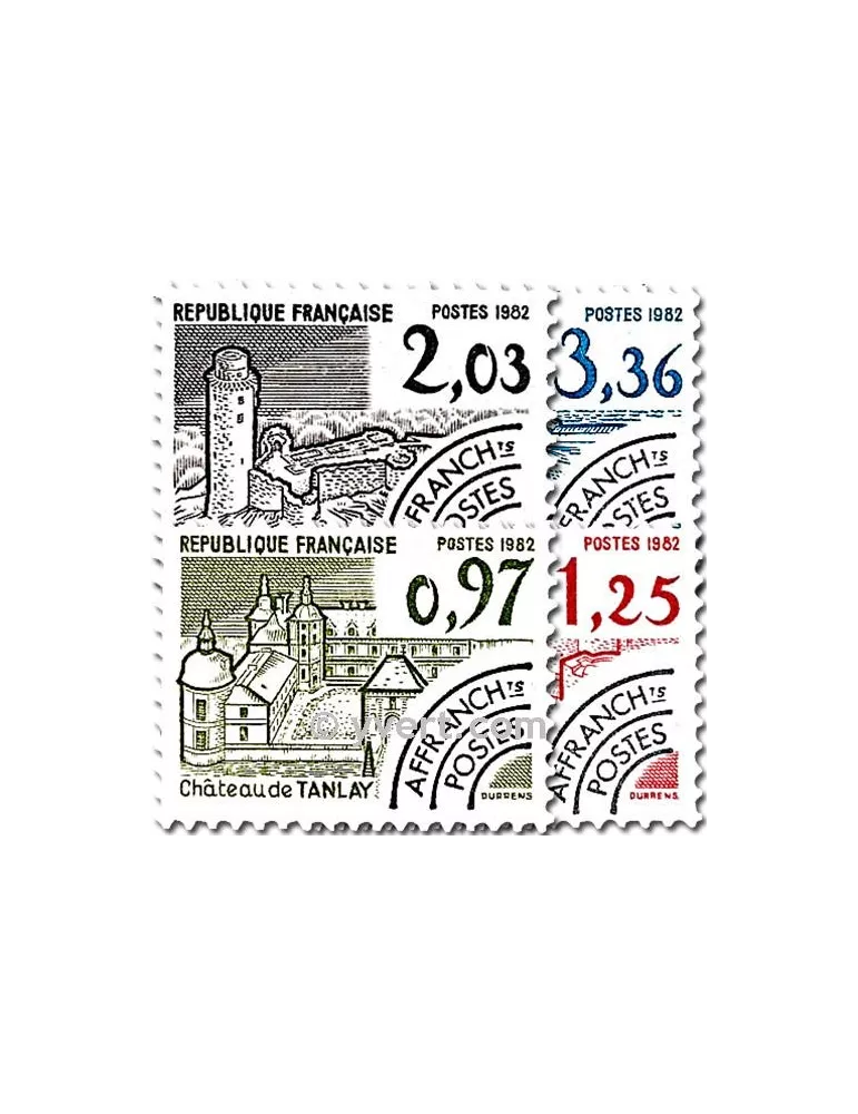 n° 174/177 - Timbre France Préoblitérés