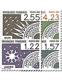 n° 186/189 - Timbre France Préoblitérés