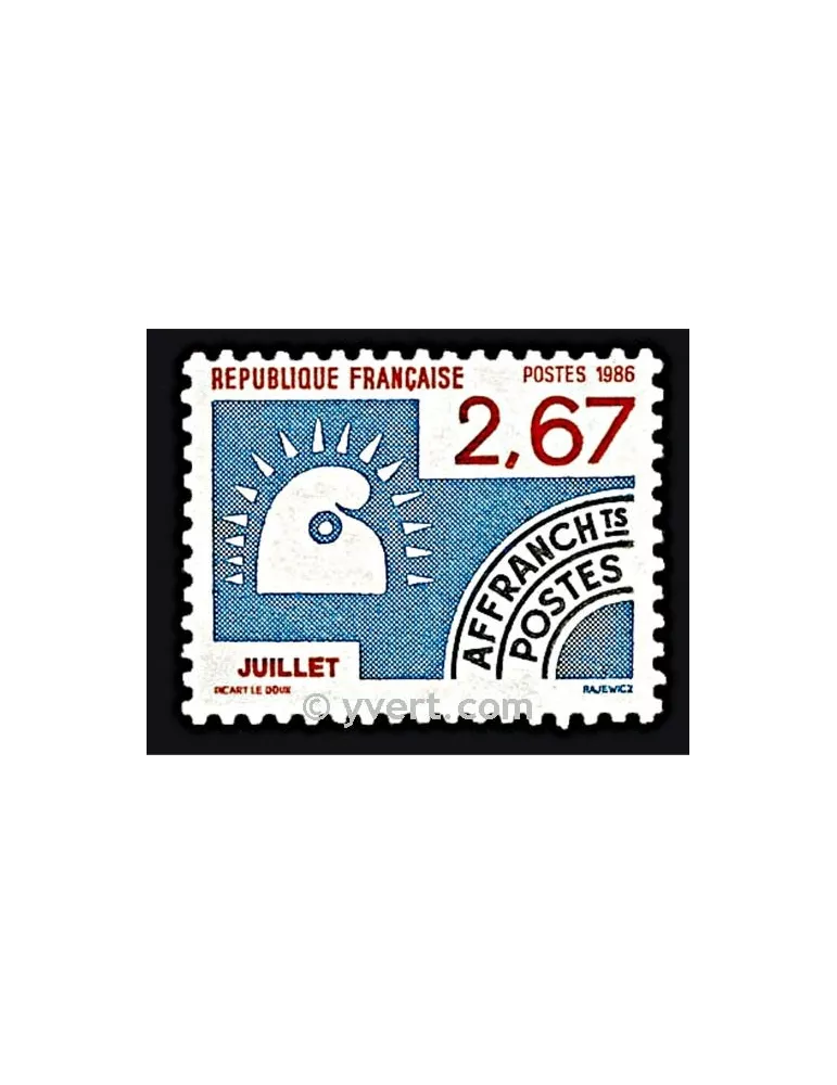n° 192 - Timbre France Préoblitérés