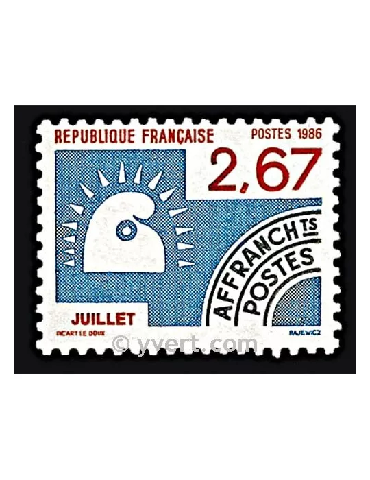 n° 192 - Timbre France Préoblitérés