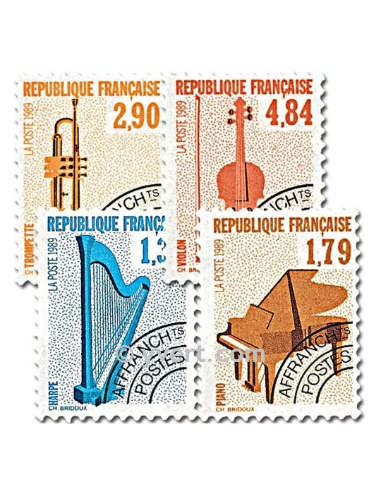 n° 202/205 - Timbre France Préoblitérés