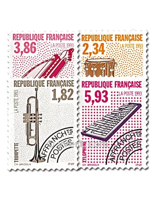 n° 228/231 - Timbre France Préoblitérés