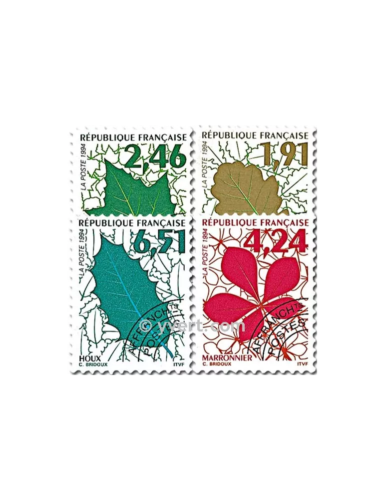 n° 232/235 - Timbre France Préoblitérés