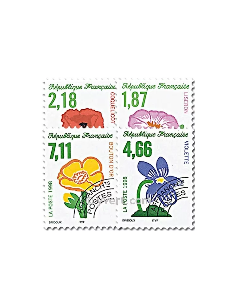 n° 240/243 - Timbre France Préoblitérés
