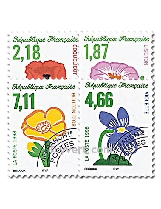 n° 240/243 - Timbre France Préoblitérés