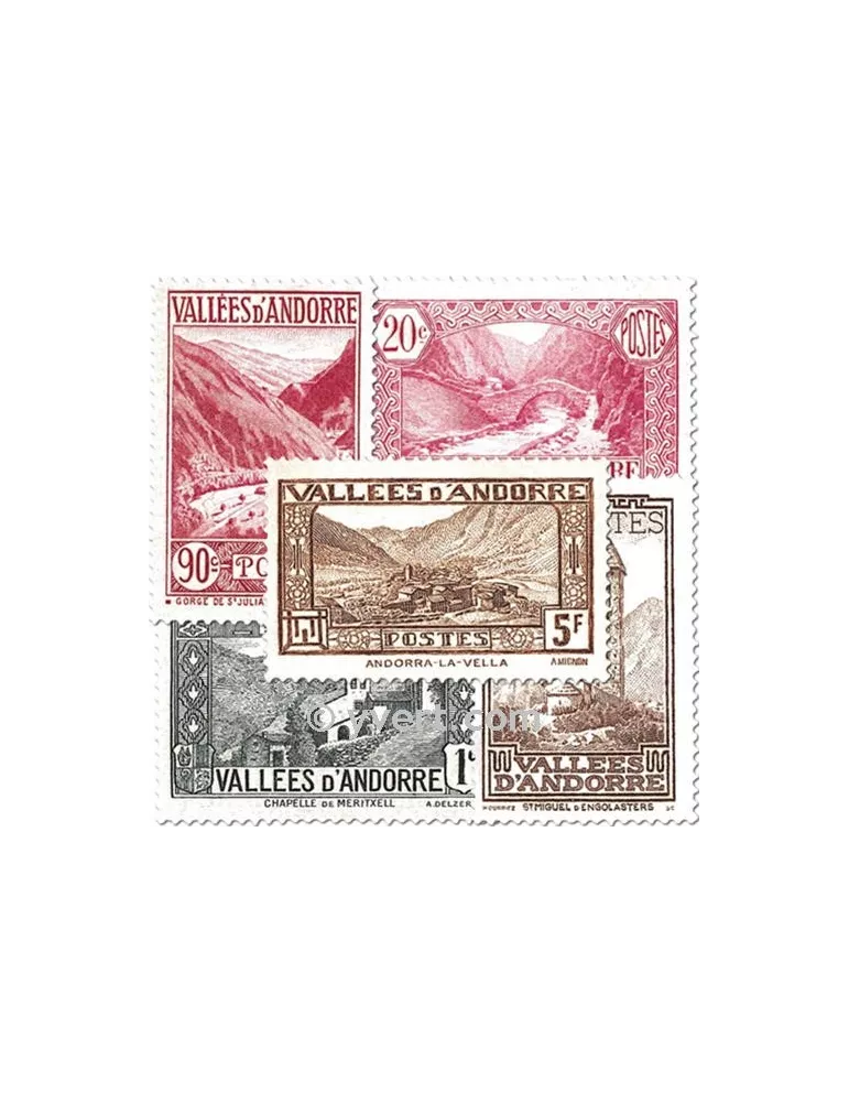 n° 24/45 -  Timbre Andorre Poste
