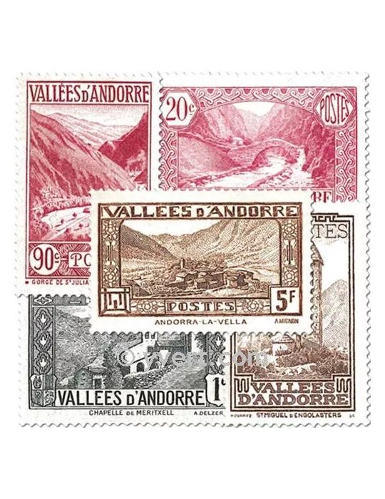 n° 24/45 -  Timbre Andorre Poste