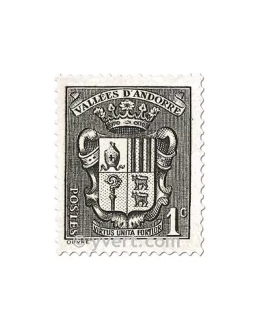 n° 47/60 -  Timbre Andorre Poste