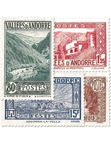 n° 61/92 -  Timbre Andorre Poste