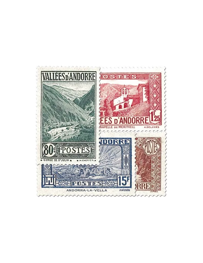 n° 61/92 -  Timbre Andorre Poste