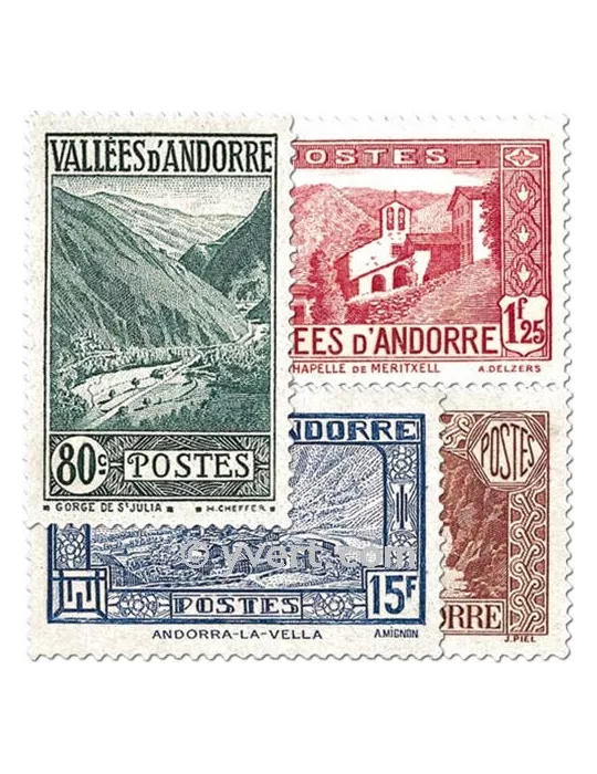 n° 61/92 -  Timbre Andorre Poste