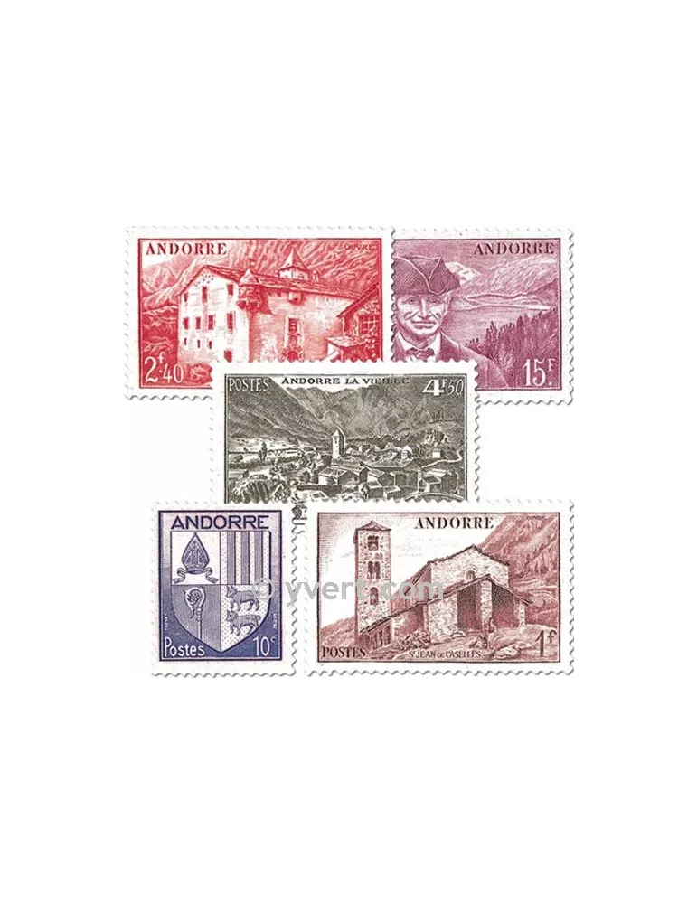 n° 93/118 -  Timbre Andorre Poste