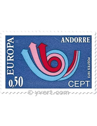 n° 226/227 -  Timbre Andorre Poste