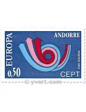 n° 226/227 -  Timbre Andorre Poste