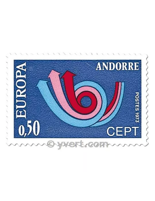 n° 226/227 -  Timbre Andorre Poste