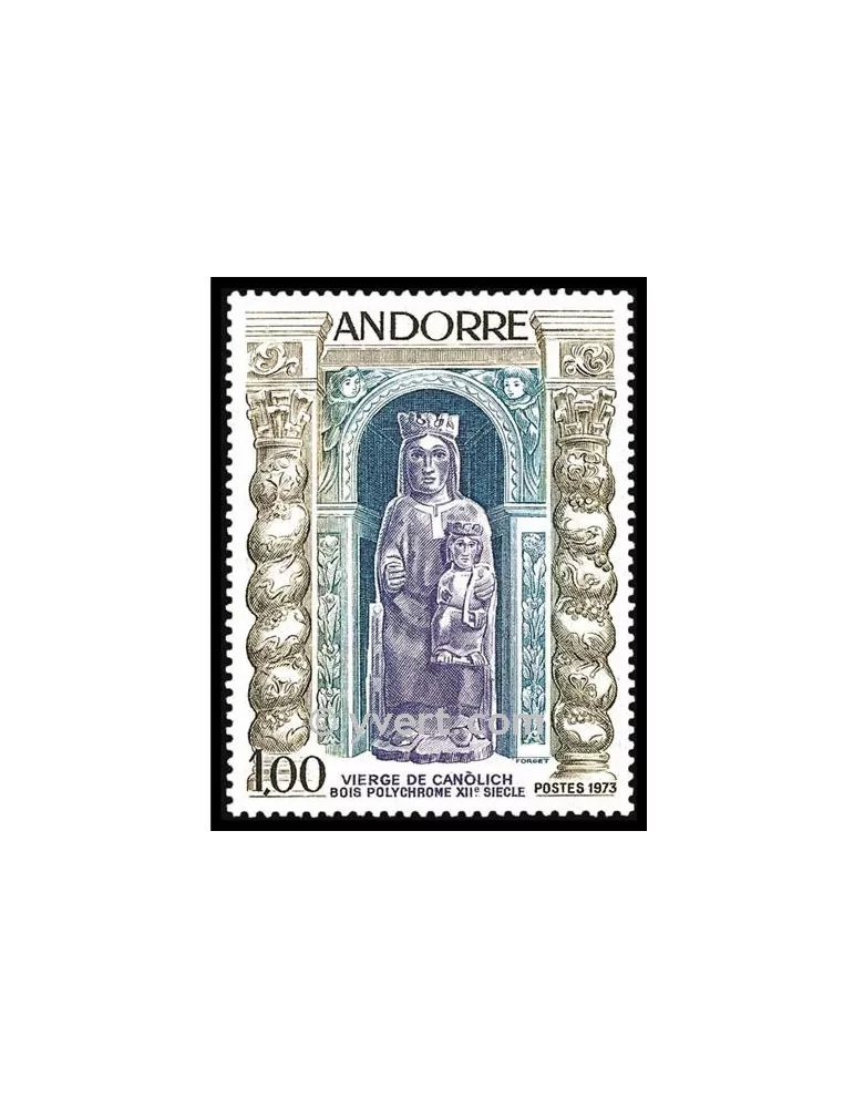 n° 228 -  Timbre Andorre Poste