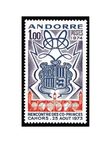 n° 239 -  Timbre Andorre Poste