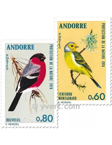 n° 240/241 -  Timbre Andorre Poste