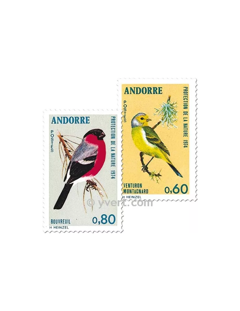 n° 240/241 -  Timbre Andorre Poste