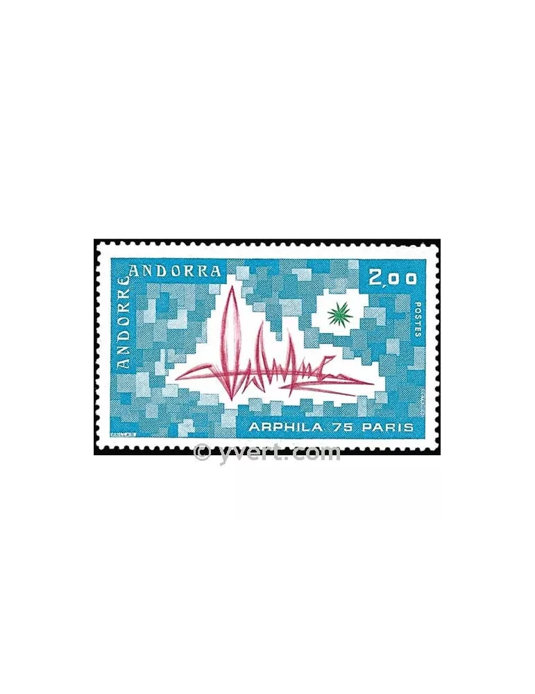n° 248 -  Timbre Andorre Poste
