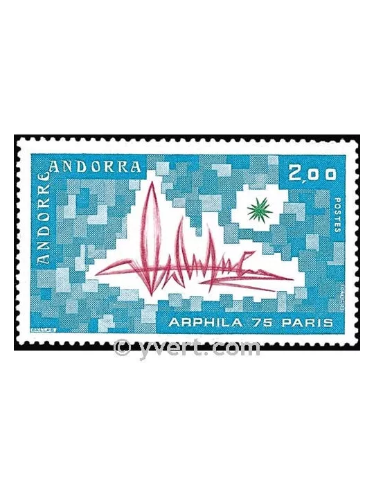 n° 248 -  Timbre Andorre Poste