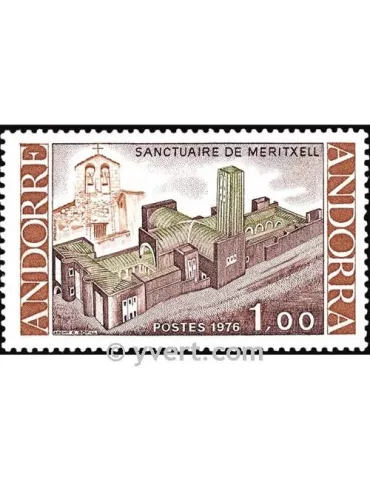 n° 257 -  Timbre Andorre Poste