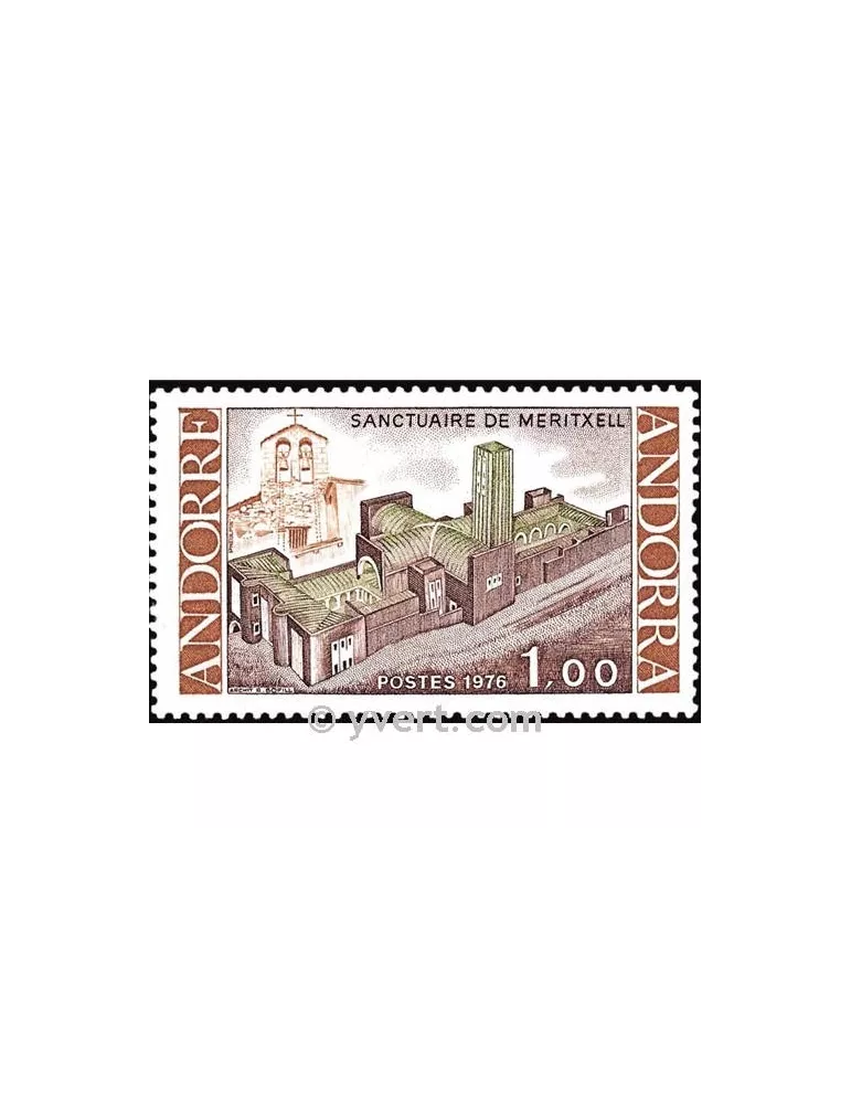 n° 257 -  Timbre Andorre Poste