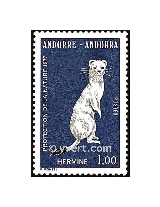 n° 260 -  Timbre Andorre Poste