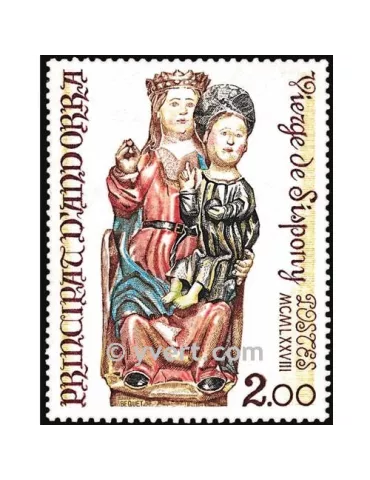 n° 271 -  Timbre Andorre Poste