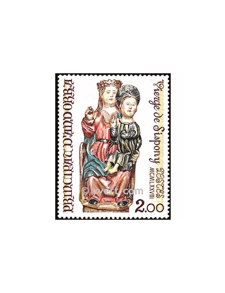 n° 271 -  Timbre Andorre Poste