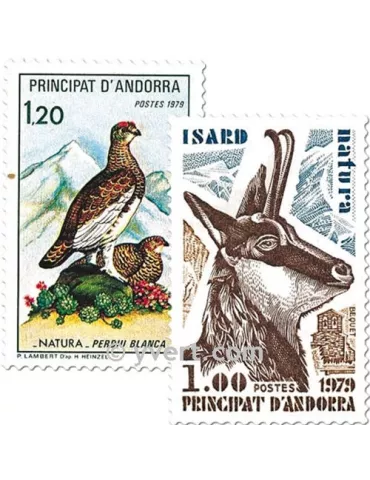 n° 274/275 -  Timbre Andorre Poste