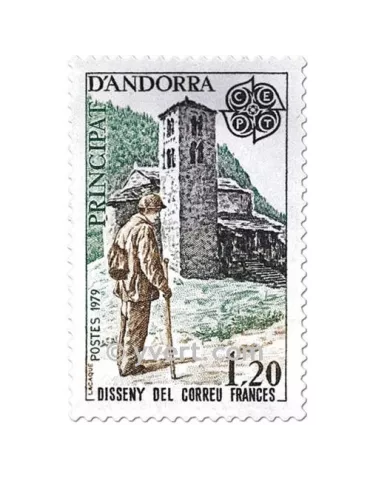 n° 276/277 -  Timbre Andorre Poste