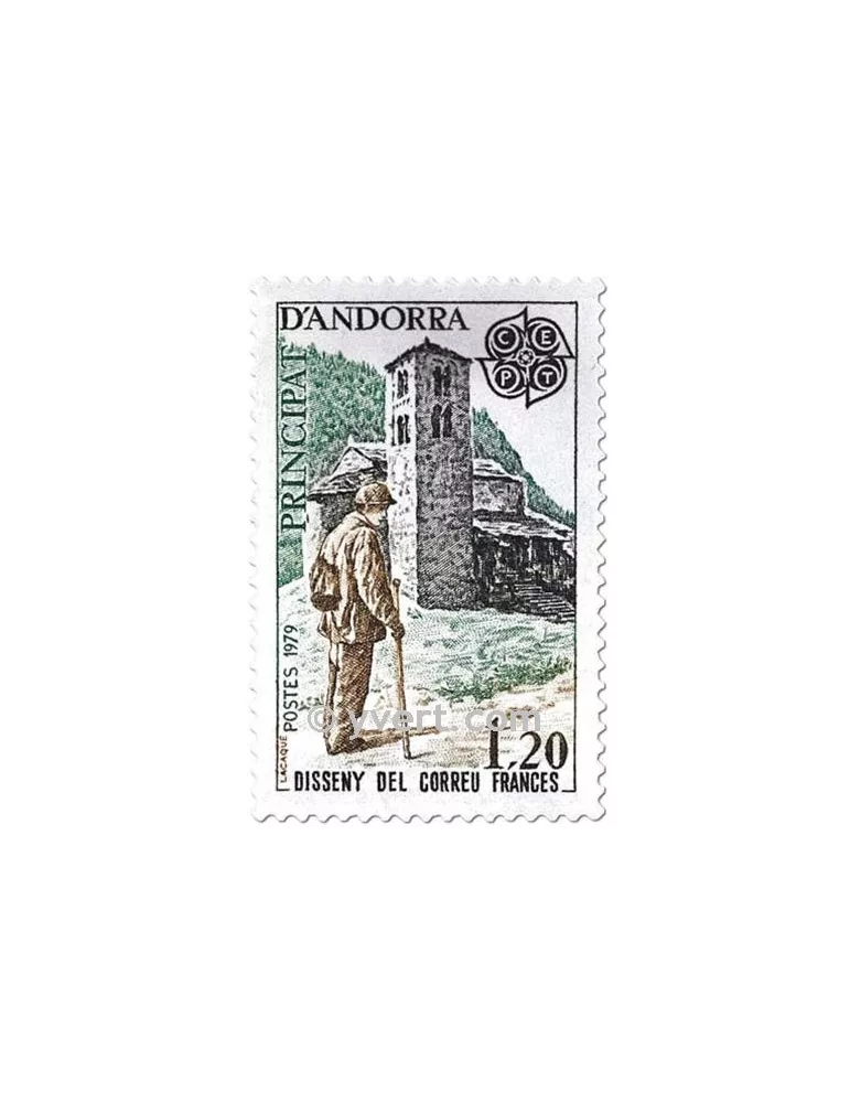 n° 276/277 -  Timbre Andorre Poste