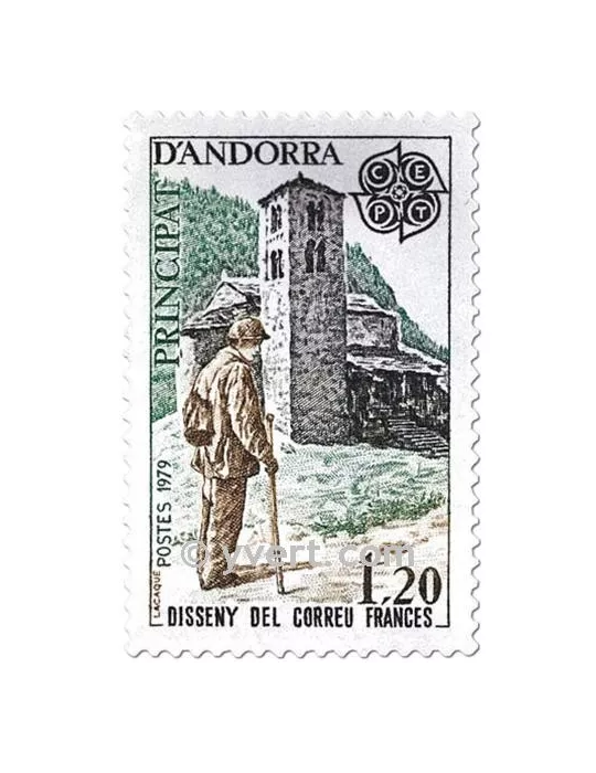 n° 276/277 -  Timbre Andorre Poste
