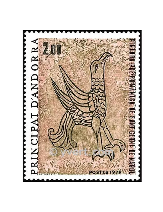 n° 278 -  Timbre Andorre Poste