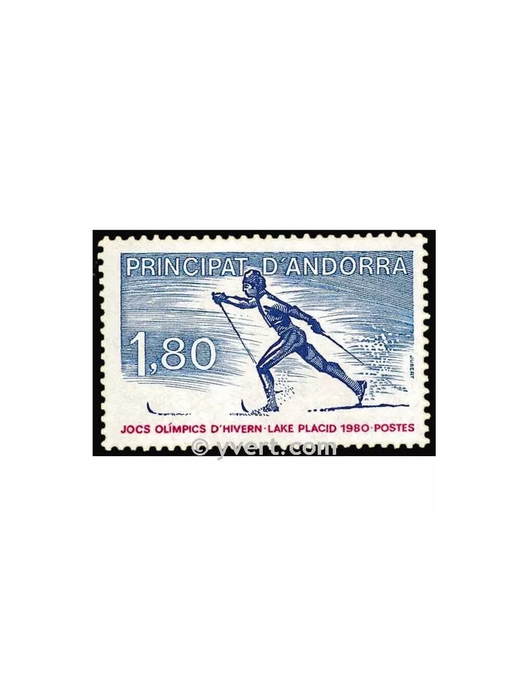 n° 283 -  Timbre Andorre Poste