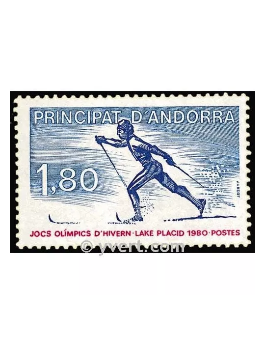 n° 283 -  Timbre Andorre Poste