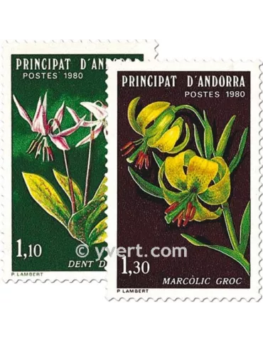 n° 286/287 -  Timbre Andorre Poste