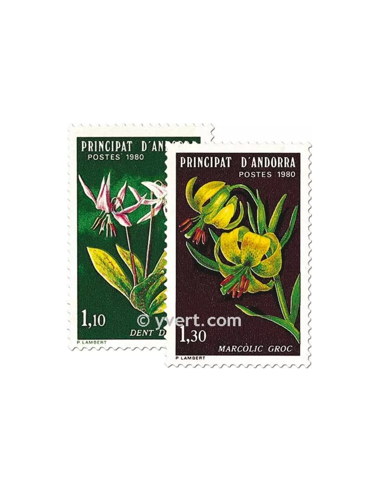 n° 286/287 -  Timbre Andorre Poste
